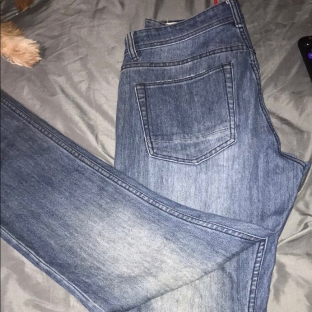 32 w 30L slim stretch blue jeans